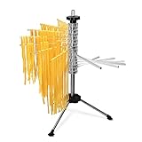 Hicook Pasta Drying Rack Collapsible Spaghetti Dryer Stand Noodles Drying Holder Hanging Rack Tall Spaghetti Noodle Dryer Stand Pasta-Tree