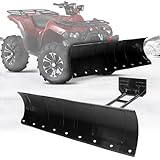 Snow Plow Kit ATV Switchblade Plow fit for All Snow Plows, SUV, UTV, ATV, Trolleys, Buses and Large Transportation Vehicles, ATV Universal 45'