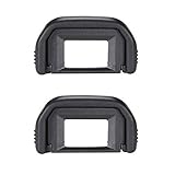 T7 Eyecup Camera Eyepiece Viewfinder for Canon EOS Rebel T8i T7 T7i T6i T6s T6 T5i T5 2000D 4000D SL3 SL2 SL1 Camera (2 Packs), Replaces Canon EF