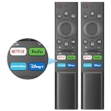 (Pack of 2) Universal Replacement for Samsung-TV-Remote Control Compatible with Samsung Smart TV Frame Crystal QLED OLED UHD Curved Neo 4/8K TVs