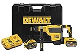 DEWALT 60V SDS MAX Rotary Hammer Drill, Cordless, 1 3/4 in., (2) Batteries (DCH614X2)