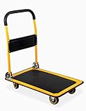 MaxWorks 80876- Foldable Platform Truck Push Dolly 330 lb. Weight Capacity