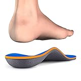 Kelaide Arch Support Insoles Relief Plantar Fasciitis, Comfort Orthotic Inserts for Flat Feet, Feet Pain, Pronation, Shoes Insoles for Men and Women