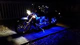 Blue Accent, Engine Flexible LED Lighting Kit, 36 Super Bright LED's, Waterproof Flexible Self Adhesive Strips Complete with Installation Kit