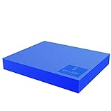XL Foam Balance Pad 19.6×15.7×2.4”,5BILLION Balance Pad for Physical Therapy,Non-Slip Exercise Stability Pad for Balance Workout,Yoga Knee Pad for Gym Fitness Stretching Pilates,Blue