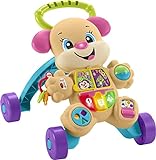 Fisher-Price Laugh & Learn Baby & Toddler Toy Smart Stages Learn with Sis Walker, Educational Music Lights and Activities