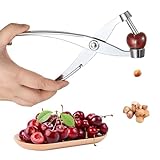 Cherry Pitter Cherry Picker Easy to use,Heavy Duty Cherry Tool all metal construction, easy to clean, for pitting cherries, olives, kitchen tool