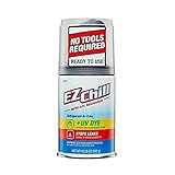 ZeroR EZ Chill R134a Refrigerant for MVAC in 10.25oz self Sealing can - Stop Leak and Dye All in one Solution.