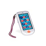 B. toys- Hi!! Phone - Silver- Pretend Play Smartphone – Interactive Kids' Cellphone – Sounds & Songs – Toy Phone for Toddlers – 18 Months +