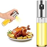 PUZMUG Oil Sprayer for Cooking, Olive Oil Sprayer Mister, 100ml Olive Oil Spray Bottle for Salad, BBQ, Kitchen Baking, Roasting