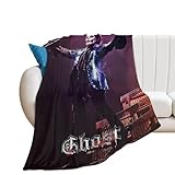 Muisc Band Throw Blanket Flannel Living Room Bedroom Sofa Decor Soft Comfortable Seasons 40'*50' （100 * 130cm）
