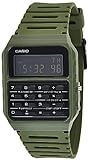 Casio CA-53WF-3B Calculator Green Digital Mens Watch Original New Classic CA-53, 43.2×34.4×8.2mm (CA-53WF-3BDF)