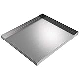 Washer Drip Pan - 32' x 27.5' x 2.5' - Stainless Steel | Water Damage Prevention | No Leak | Made In The USA | Welded Water Tight