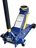 Eisen Heavy duty 3 Ton Floor Jack For All Terrain Vehicle Low Profile Hydraulic Jack, Steel Service Jack Quick Rise With Double Pump Quick Lift