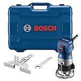 BOSCH GKF125CEK Colt 1.25 HP (Max) Variable-Speed Palm Router Kit with Edge Guide