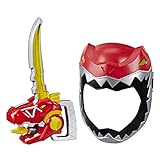 Power Rangers Playskool Heroes Zord Saber, Red Ranger Roleplay Mask with Sword Accessory, Dino Charge Inspired Toy for Kids Ages 3 and Up