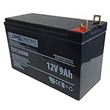 UPSBatteryCenter Compatible with Generac 6500 Watt Portable Generator GP6500E Battery – 12V 9Ah, Nut & Bolt Terminals