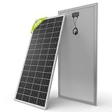 Newpowa 180W(Watt) Solar Panel12V Monocrystalline High Efficiency PV Module Off Grid for RV Trailer Camper Rooftop