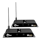SIIG 1080P Wireless HDMI Extender Kit with IR Remote Control - 165 Feet (50m) HDMI 1.3 HDCP 1.2 - 2.4Ghz Signal - Wall Mountable - Version 2.0 With Wi-Fi Extension Antenna