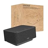 Logitech - Logi Dock, All-in-One USB C Laptop Docking Station, Speakerphone, Noise Canceling Mics, Bluetooth, HDMI, for Windows/macOS, Certified for Zoom, Google Meet, Google Voice - Graphite