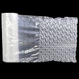 （Free Hand Pump Inside） AIR PAKPRO 66Ft/Roll Sturdy Inflatable Packing Air Pillows Air Cushions Air Bags Packing Paper Void Fill Cushioning for Shipping and Packaging No Machine Needed