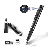 kaysunlink 64GB Hidden Spy Camera with Video FHD Pen Mini Body Cam Video Recorder Secret Wearable Camcorder for Business, Meeting, Learning, Security, Classroom,Conference Gift