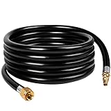 SHINESTAR 12FT RV Quick Connect Propane Hose for Camp Chef Stove, Camping Grill, Outland Fire Bowl, and Other Portable Propane Appliances