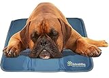 TheGreenPetShop Dog Cooling Mat – Gel Self Cooling Mat for Dogs – The Must-Have Cool Pet Pad for Hot Summer Weather – Patented Pressure Activated Pet Cooling Pad, No Water or Electricity Needed