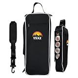 Vivax.Store Golf Cooler - Insulated Golf Cooler - Golf Accessory - Convienently Fits Most Golf Bags - Travel Drink Sling - 6 Can & 2 Bottle Capacity - Stays Cool for A Full Round - Softsided Cooler
