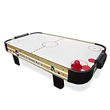 Tabletop Air Hockey Game Table: 40 inches Portable Table top Air Hockey Table w/ Powerful Electric Fan Includes 2 Pushers & 2 Ice Hockey Pucks, Great for Kids /Adults Playing in Game Room or Dorm Room