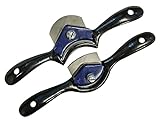 Faithfull FAISSTWIN Spokeshave Twin Pack Concave and Convex