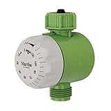 Martha Stewart MTS-MWT2 High Flow Mechanical Water Timer for up to 2 Hours of Watering