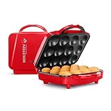 Holstein Housewares Cupcake Maker, Non-Stick Coating, Red - Makes 12 Full Size Cupcakes, Muffins, Cinnamon Buns, and much more for Birthdays, Holidays, Bake Sales or Special Occasions