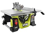 RYOBI ONE+ HP 18V Brushless Cordless 8-1/4 in. Compact Portable Jobsite Table Saw Kit with (2) 4.0 Ah Batteries and Charger
