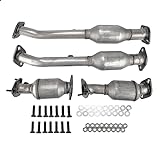 MARSFLUX Catalytic Converter Stainless Steel Replacement For 2005-2018 Frontier, 2005-2012 Pathfinder, 2005-2015 Xterra 4.0L Replace 16399, 16400, 16467, 16468 (EPA Compliant)