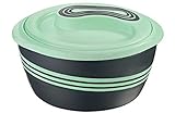 Pinnacle Serving Salad/ Soup Dish Bowl - Thermal Inulated Bowl with Lid - Great Bowl for Holiday, Dinner and Party 3.6 qt (Green)