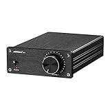 AIYIMA A07 TPA3255 Power Amplifier 300Wx2 HiFi Class D Stereo Digital Audio Amp 2.0 Channel Amplifier for Passive Speaker Home Audio (A07+DC 32V Power Adapter)