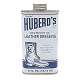 Huberd's Leather Dressing with Neatsfoot Oil - Softens and Restores Leather Shoes, Boots, Sporting Goods, Saddle & Tack, Furniture and Apparel. Made in The USA Since 1921!