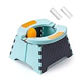 Toddler Portable,Portable Potty Training Toilet for Toddler Kids,Potty Training,Seat for Kids Baby Foldable Toilet,Easy to Use, Apply to Seat Emergency Toilet for Car, Camping, Outdoor, Indoor