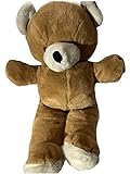 Jumbo Weighted buddy, teddy bear with 5-10 lbs, AUTISM PLUSH SENSORY, washable stuffed animal