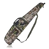 45 Inch Rifle Case Soft Shotgun Bag with Adjustable Shoulder for Scoped Rifles Camouflage
