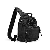 ProCase Tactical Sling Bag, Military Rover Shoulder Sling Pack, Outdoor Range Backpack
