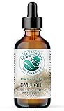 Bella Terra Oils - Emu Oil 4 oz - Genuine Pure Australian Emu, Infused with Linoleic & Oleic Acid, Perfect Companion for Lustrous Skin