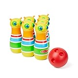 Melissa & Doug Sunny Patch Giddy Buggy Bowling Action Game - 6 Bug Pins, 1 Plastic Ball