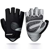 VINSGUIR Workout Gloves for Men and Women, Weight Lifting Gloves with Excellent Grip, Lightweight Gym Gloves for Weightlifting, Cycling, Exercise, Training, Pull ups, Fitness, Climbing and Rowing
