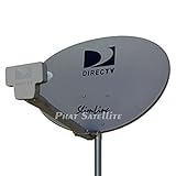 New - Complete KIT: Directv HD Satellite Dish w/Digital SWM3 DSWM3 LNB 20 Tuners + RG6 COAXIAL Cables Included Ka/ku Slim Line Dish Antenna SL3 Single Output