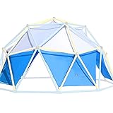 Zupapa 2022 Upgraded Canopy of 10FT Climbing Dome, with New Opening Design Swinging in The Canopy, Waterproof Fit for 10FT Jungle Gym, Tent Only
