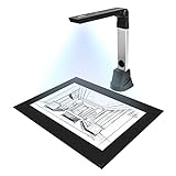 NetumScan Book & Document Camera for Teachers, Multi-Language OCR and English Article Recognition by AI Technology, Real-time Projection, Video Recording, Foldable & Portable, Capture, Only Windows