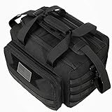 GZ XINXING Large Gun Range Bag Tactical Firearm Pistol Shooting Hunting Range Duffle Case Bag (Black01)