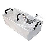 AceCamp Multifunctional Collapsible Water Basin, Folding Tub, Portable Bin, Lightweight Foldable Sink with Handles for Camping, Dish Washing, Laundry, Fishing, Hiking, Outdoors (Double Basin - 20L)